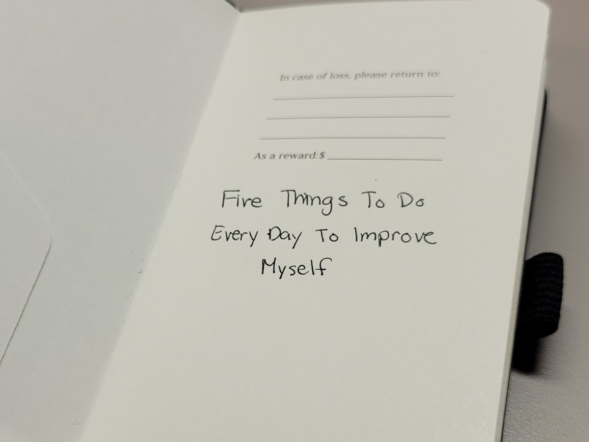 Five Things To Do Every Day To Improve&nbsp;Myself